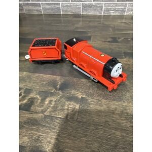 Thomas & Friends Trackmaster Motorized Real Steam James Train Tank Engine